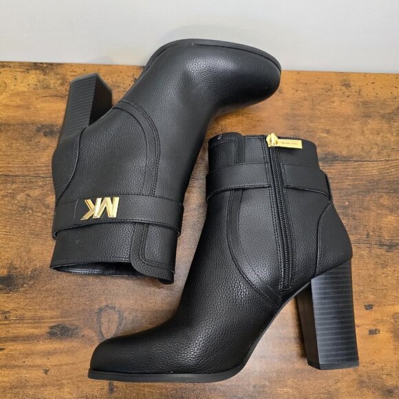 NEW Michael Kors Jilly Dress Heeled Bootie - Picture 7 of 12